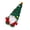 Green, variant on NEXAVKPR Pale Bearded Christmas Character Figurine Long Permanent Seasonal Worktop Deck