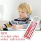 thumbnail image 4 of Xihbxyly Calculadora Solar Multifuncional con Regla, Pantalla Grande, Diseño Mini Portátil, Función de Lupa, Herramienta Práctica de Estudio, Energía Solar, Tamaño 12,7 X 4,3 Cm, 4 of 5
