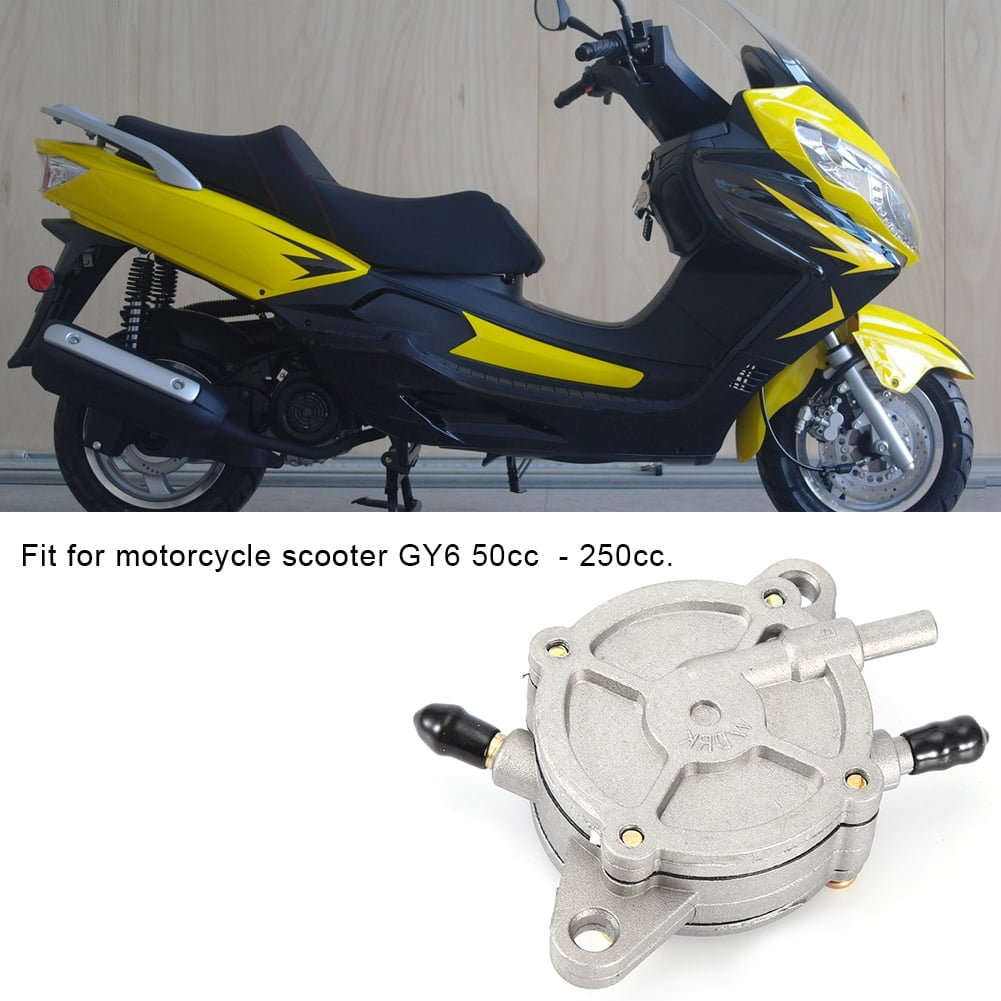 FAGINEY Motorcycle Scooter Vacuum Fuel Pump Range Extender Pump