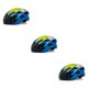 thumbnail image 3 of Soidarity Casco de ciclismo para mujeres adultas Protección ajustable y ligera Casco de bicicleta de montaña Azul Amarillo Tamaño libre Type1 NO1, 3 of 6