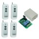 thumbnail image 4 of Módulo de relé de control remoto de relé inalámbrico DC 12V 433mhz 2 transmisor receptor Talla4 Zulema Controlador de recepción inalámbrico, 4 of 6