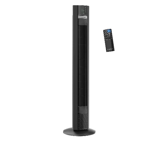 Lasko Ventilador de Torre de 48" Ultra Air con 4 Velocidades, Temporizador, Ajuste Nocturno y Control Remoto, Ideal para Hogar y Oficina (T48339) (Reacondicionado)