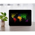 thumbnail image 1 of KSK KAISHEK Only Compatible MacBook Pro 16 inchs Case 2023 - 2021 Rel. Model A2780 A2485, Plastic Hard Protective Shell Case Cover + Black Keyboard Cover, Geography 83, 1 of 5