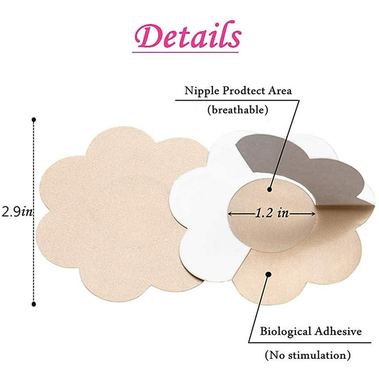 Disposable Nipple Pastie | Nude shades| Matte invisible finish