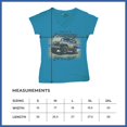thumbnail image 7 of Life is a Journey Enjoy the Ride Women's V-Neck T-shirt 4x4 Offroad Rugged Vehicle Trailblazing Mudding Dirt Roads Tee, 7 of 7