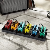 Guitar Patch Cable Guitar Effect Pedal Cables,Black 6 Pack 15cm