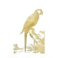 thumbnail image 2 of Edwards  14x18 Gold Ornate Wood Framed with Double Matting Museum Art Print Titled - Gold Foil Parrot I, 2 of 4