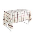 thumbnail image 3 of Cotton Linen Table Cover Cloth - Wipe Clean, Perfect for Party Use - 140 x 140 cm (55.1 x 55.1 in), 3 of 8