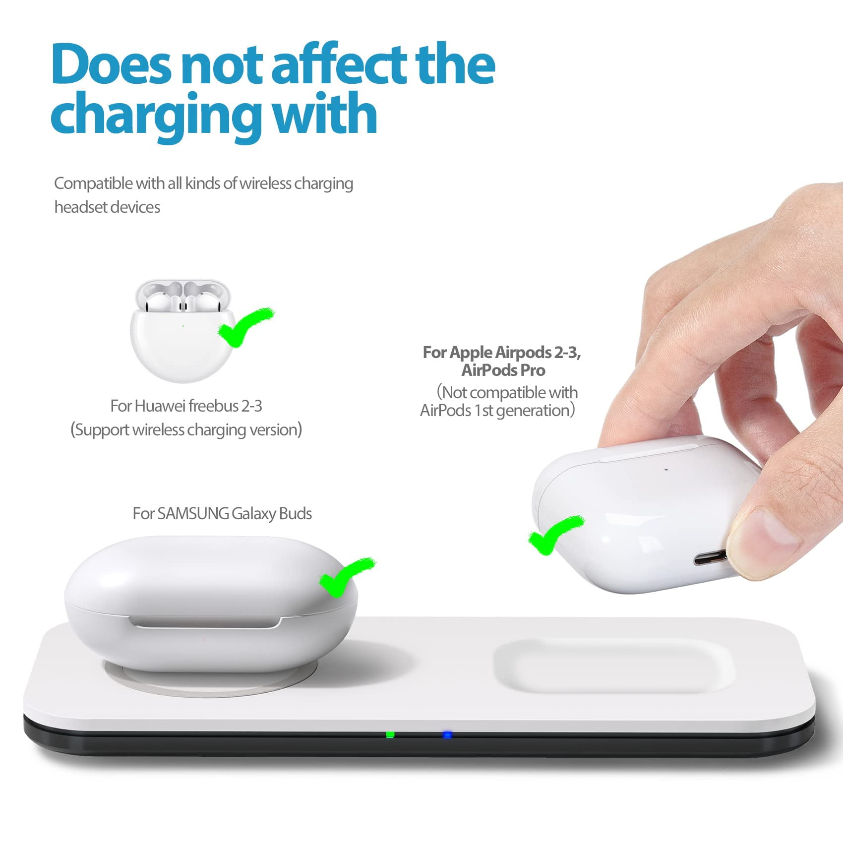 Airpods 2 not wireless charging sale