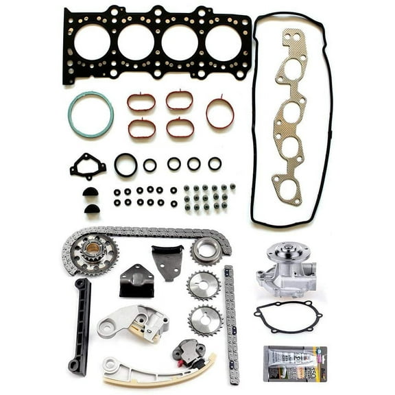 SCITOO Timing Chain Kit for Suzuki SX4 2.0L 07-09 Head Gasket Set Water Pump