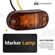 thumbnail image 5 of 12V / 24V 2 LED Side Marker Lights Lamp For Car Truck Trailer E-marked, 5 of 5