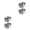 thumbnail image 2 of Anillos de metal Sonducket 2 piezas para mujeres y hombres regalo romántico No.6, 2 of 6