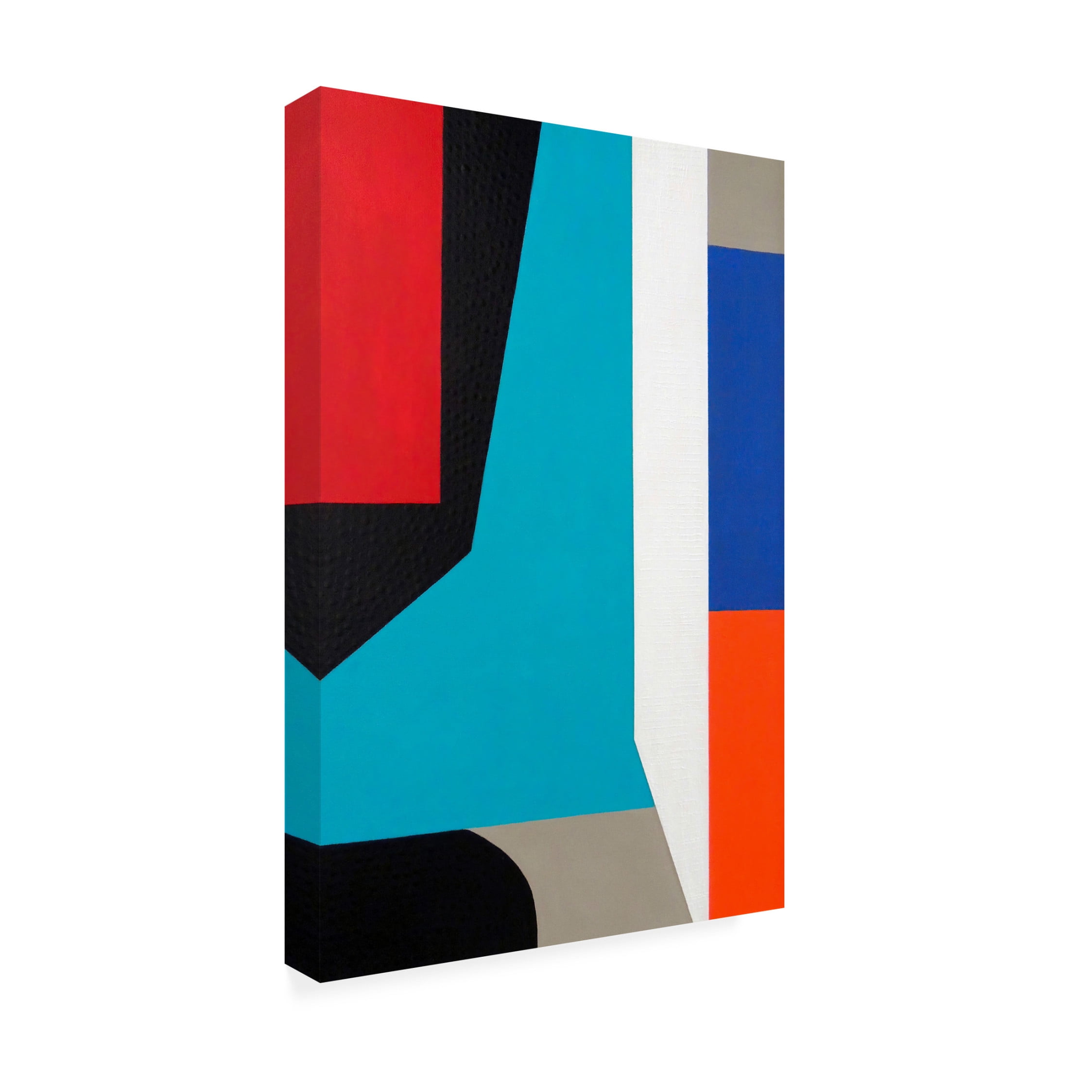 Canvas Wall Art - Sylvie Hamou 'A Colorful Existence IV' Wall Art for Living Room, Bedroom, or Office Décor by Trademark Fine Art - 22 x 32 Inches