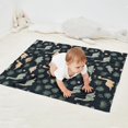 thumbnail image 2 of Dark Green Leafy Dinosaurs Pattern Blanket,Comfortable Soft Flannel Throw Blanket,All Season,Warm Lightweight Blankets for Sofa Bed Couch Living Room Chair,30"x40", 2 of 4