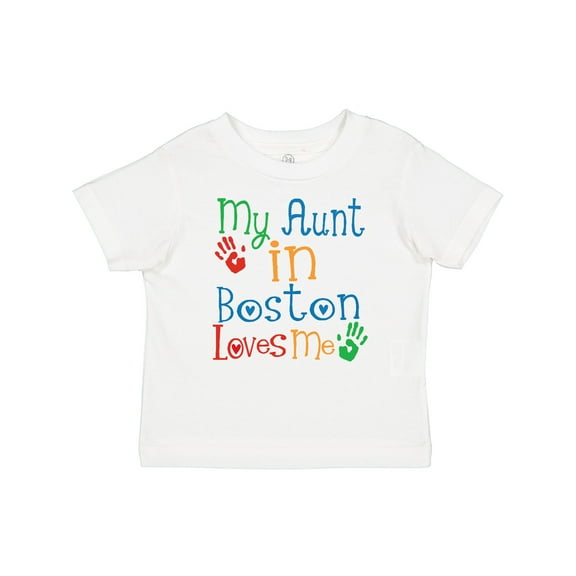Inktastic My Aunt in Boston Loves Me Boys or Girls Baby T-Shirt