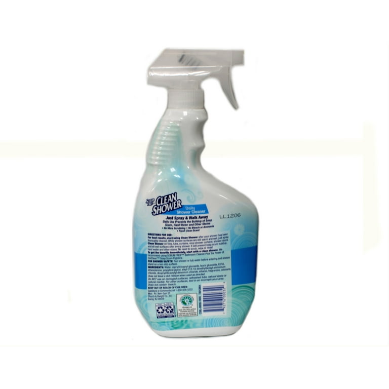 Clean Shower Shower Cleaner, Daily, Fresh Clean Scent 1 qt, Bathroom