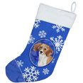 thumbnail image 2 of Carolines Treasures CK3941CS Winter Snowflakes Beagle Christmas Stocking, 2 of 2