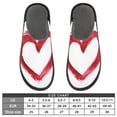 thumbnail image 5 of IAUYY Memory Foam House Slippers Suitable for Both Men and Women. Comfortable, Anti-Slip Plush Flat-Bottomed Slippers The Best Holiday Gift Oil Pastel Drawing, 5 of 9