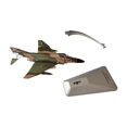 thumbnail image 3 of Modelo F4 a escala 1:144, avión de aleación fundido a presión, colección de modelos realistas con base, avión de juguete simulado para, 3 of 9