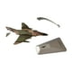 thumbnail image 3 of Modelo F4 a escala 1/144, avión simulado, adorno para coleccionistas, juguete de metal, modelo de avión para bar, estantería, mueble de TV., 3 of 9