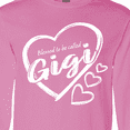 thumbnail image 4 of Inktastic Blessed to Be Called Gigi Cute Heart Design Long Sleeve T-Shirt, 4 of 5
