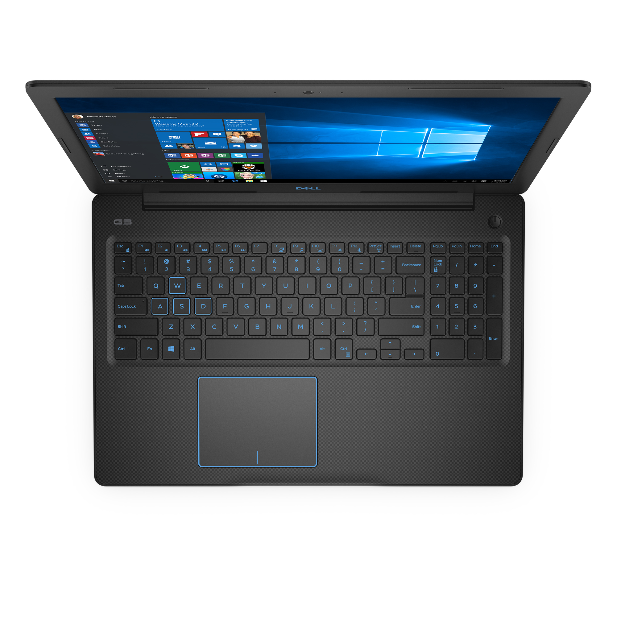 Dell G3 Gaming Laptop 15.6" Full HD, Intel Core i5-8300H, NVIDIA GeForce GTX 1050 4GB, 1TB HDD + 16GB Intel Optane Storage, 8GB RAM, Windows 10 - Black - G3579-5245BLK - image 5 of 6