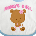 thumbnail image 4 of Inktastic Nana Girl Baby Bear Girls Baby Bib, 4 of 4