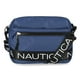 thumbnail image 1 of Bandolera Nautica, puf de nailon para mujer, color índigo, 1 of 5