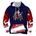 thumbnail image 1 of Sudadera con capucha para hombre, moda, movimiento, estampado navideño, suéter con capucha, sudadera con capucha, blusa para hombre, blusa de poliéster, 1 of 4