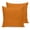 Yellow, Orange, variant on Burnt Orange Pillow Covers 20x20 Set of 2, Country Modern Farmhouse Solid Fall Orange Throw Pillow Covers Decorative Couch Cushion Cover, Microfiber Soft Pillowcases for Bedroom Living Room Sofa