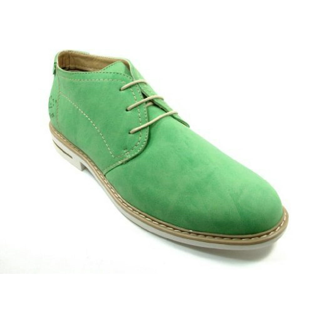 white and lime green shoes