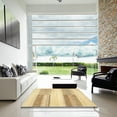 thumbnail image 7 of Ahgly Company Machine Washable Indoor Square Abstract Gold Area Rugs, 6' Square, 7 of 7