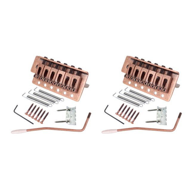 Sonducket Puente de trémolo de guitarra eléctrica de 6 cuerdas con barra Whammy Type1 NO1