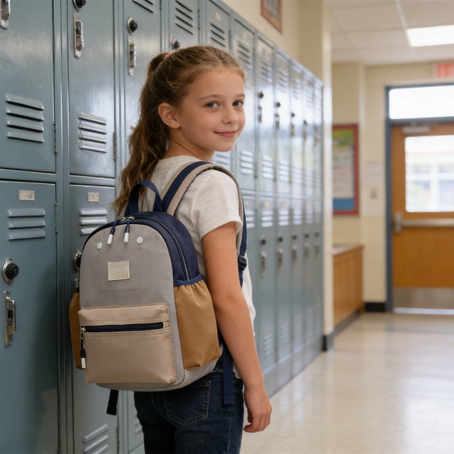 Kids Backpack | School Bag for Elementary Students | Large Capacity Lightweight Bookbag with Spine Protection | Reduced Load Design for Daily Commute | Back to School Supplies | 1 Pack