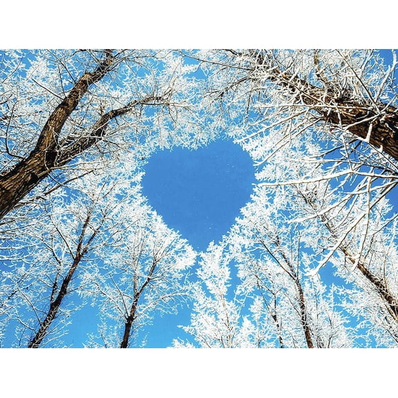 Jigsaw Puzzle for Adults, Love in Sky Romantic Cloud and Heart Scene, 1000 Piece Premium Puzzle, Symbolic Art for Thoughtful Home Wall Decor
