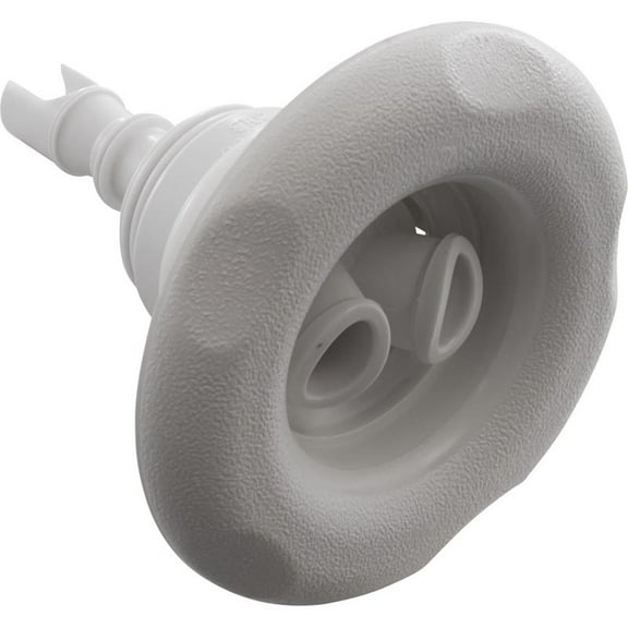Waterway Poly Storm 4in. Smooth Large Face Five-Scallop Twin Roto Spa Jet 229-8170