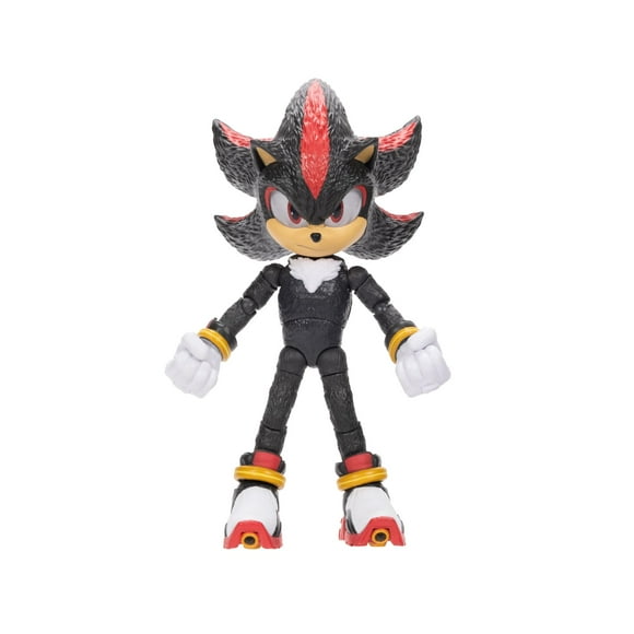 Sonic The Hedgehog Sonic 3 Figuras de acción de la película Figura de juguete de coleccionista de sombras de 5 pulgadas, altamente articulada para niños y niñas, producto oficial de 3 películas