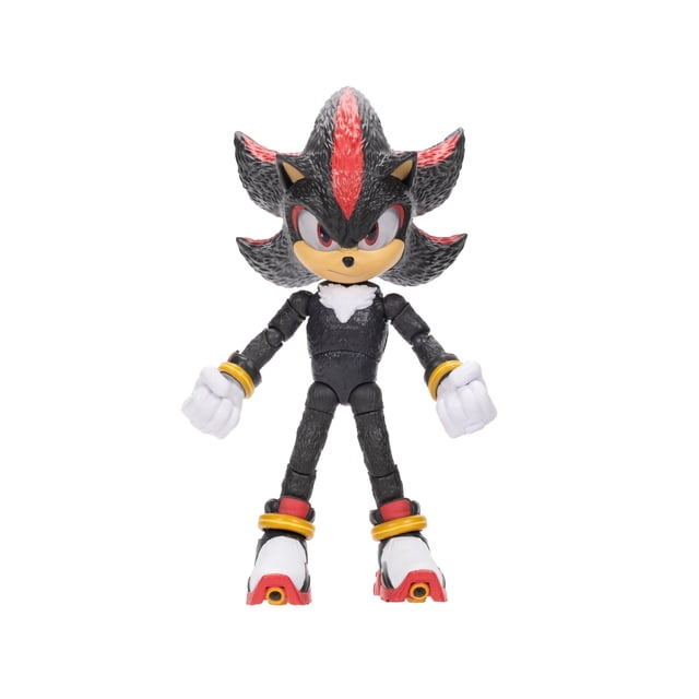 Sonic The Hedgehog Sonic 3 Figuras de acción de la película Figura de juguete de coleccionista de sombras de 5 pulgadas, altamente articulada para niños y niñas, producto oficial de 3 películas