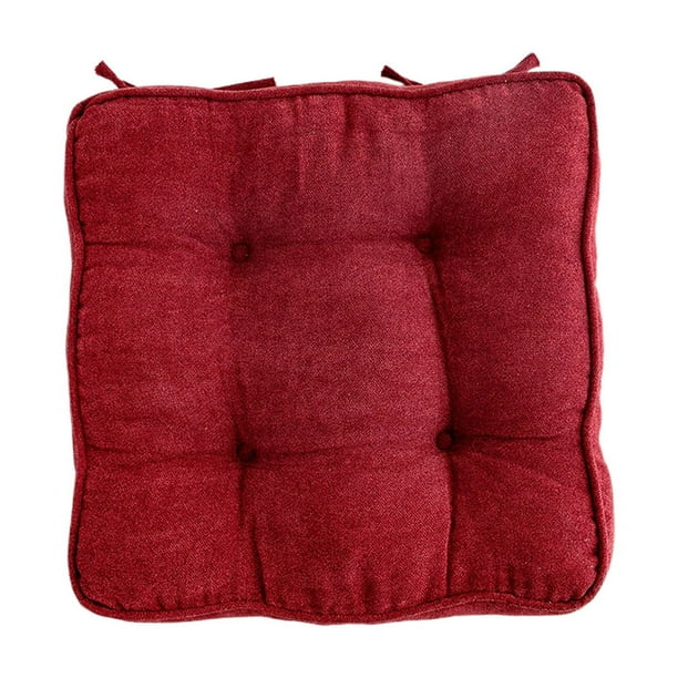 Sofa Vama Ropa de Cama Cojines de asiento para uso doméstico, cojines de suelo de pana con mechones para sala de estar, tatami de 17,7 pulgadas for Navideño