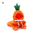thumbnail image 2 of Sudadera con capucha para mascotas Invierno Otoño Fruta Animal Chaqueta con capucha Traje Ropa Traje Festival de clima frío Ropa Sudadera Tipo 3 L Eigraketly PT000572-16, 2 of 7