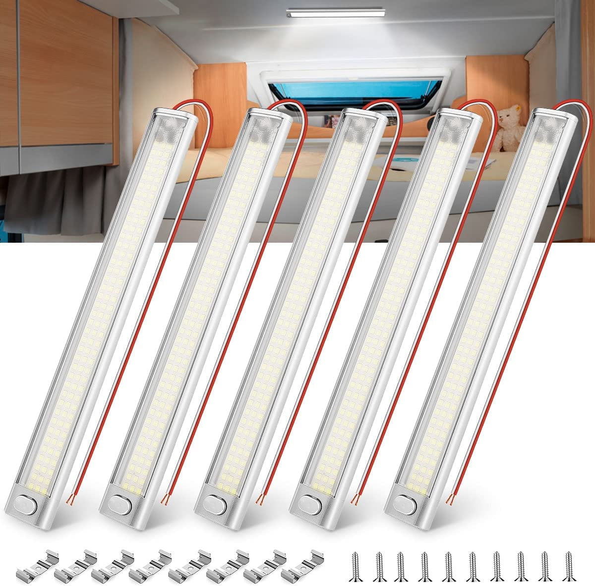 12v Led Interior Light Bar 12 Volt Led Light for RV Interior Daylight