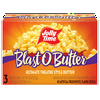 Jolly Time Blast O Butter Ultimate Theatre Style Butter Microwave Popcorn 9.6 oz, 3 Ct. Gluten-Free