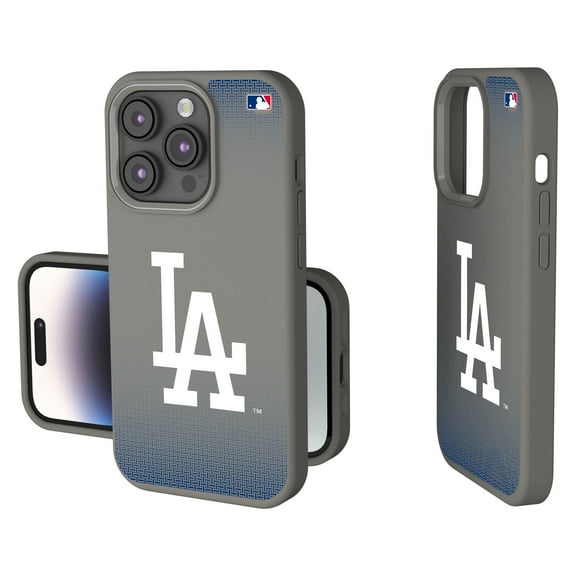 Los Angeles Dodgers Linen Logo iPhone Soft Touch Case
