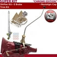 thumbnail image 1 of American Shifter  PG Shifter Kit Chrome 23 in. Swan E Brake Trim Kit for F6B3C, 1 of 1