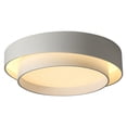 thumbnail image 2 of Proche du plafond de plafond, fer double anneaux d'éclairage chaud LED LED MOUR MONDING LEIL ROND ROND MONT LUMIÈRE POUR LA MAIS, 2 of 7