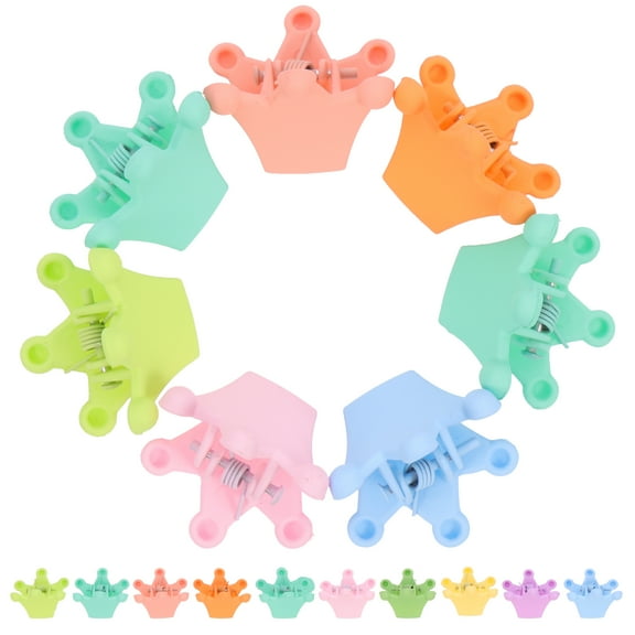 20 Pcs Crown Hair Accessories Small Clips Mini Claw