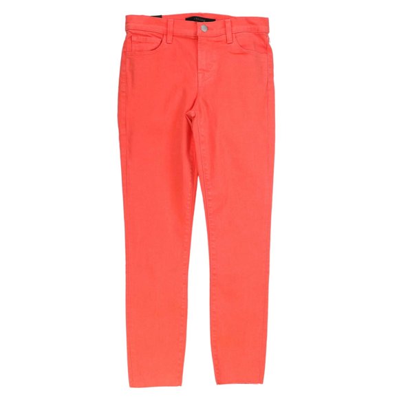J Brand Women's Indigo Sangrara 1 Mid Rise Crop-Skinny Jean - 26