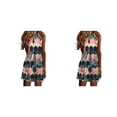 thumbnail image 2 of Vestido casual estampado sin mangas Minnieouse para mujer, 2 of 6