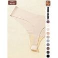thumbnail image 4 of Tangas Sin Costuras Para Mujer Plus Size, Paleta Multicolor, 10 Piezas, 4 of 6