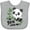 AC-Heather Grey, variant on Inktastic My Yaya Loves Me Cute Panda Boys or Girls Baby Bib